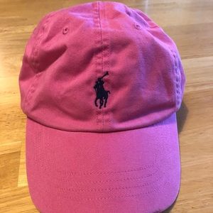 Polo by Ralph Lauren pink baseball hat 🏇🏼